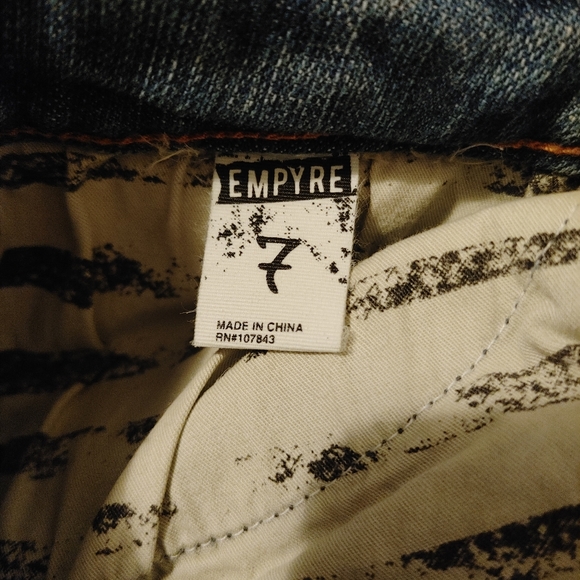 Denim Mini Skirt - Picture 3 of 3